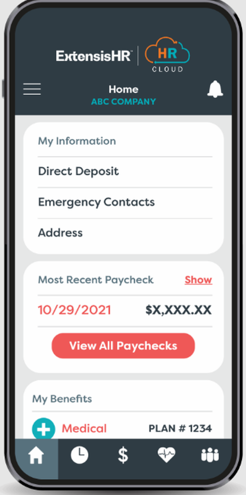 ExtensisHR Screenshot 1