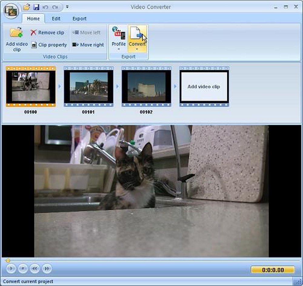 Extensoft Free Video Converter Screenshot 1