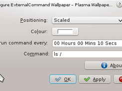Configuration widget