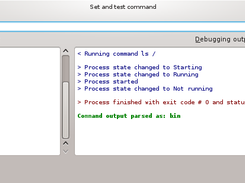 Setting and testing the command