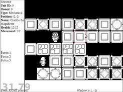 This is a screenshot from an early, incomplete build.