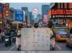 ExTiX 26.5 Deepin running in VMware