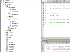 Integrar Extjs y Netbeans con Sencha CMD Screenshot 1