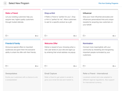 Pre-bulit (and custom) Programs Engage Customers 