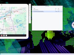 Google Maps running