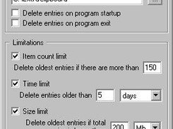 ExtraClipboard settings