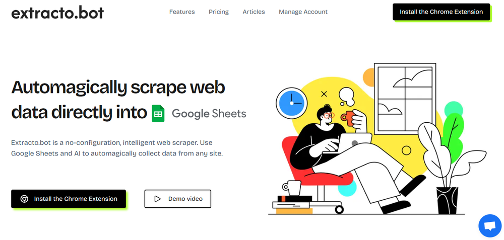 Extracto.bot Screenshot 1