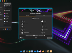 Welcome screen
