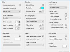 ExtSettings plugin in Npp v7.5.6