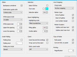 ExtSettings plugin in Npp v8.4.7