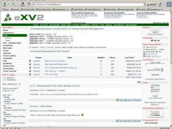 The old eXV2 english support page