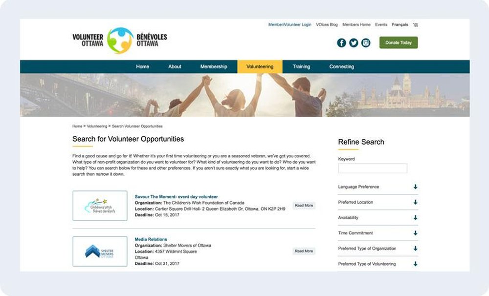 Exware-Volunteering