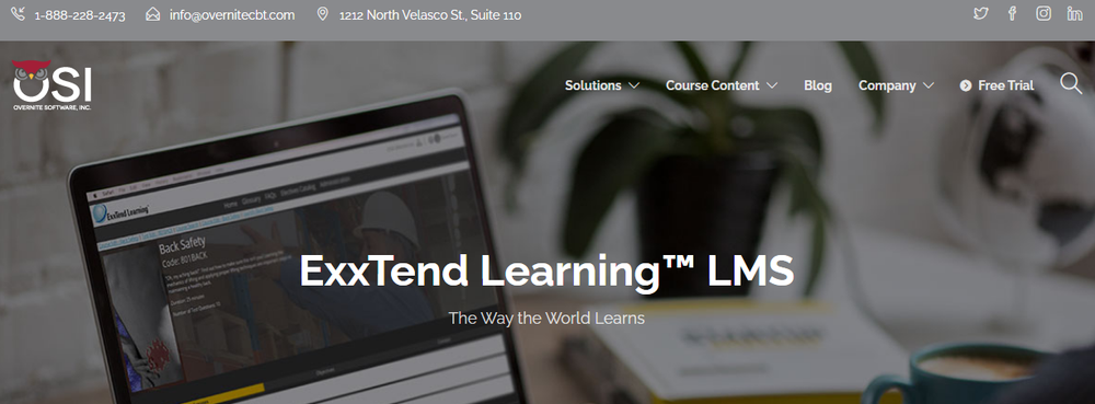 ExxTend Learning Screenshot 1