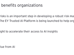 EY Trusted AI Platform Screenshot 1