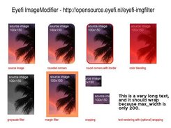 Demonstration of some included image filters