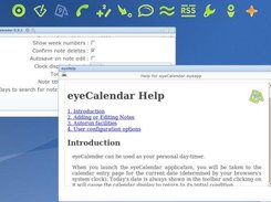 Helpfile of eyeCalendar