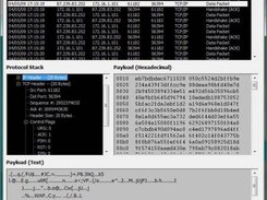 Display network traces at the click of a button