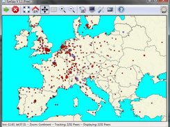 EyeSpy monitoring a popular P2P application