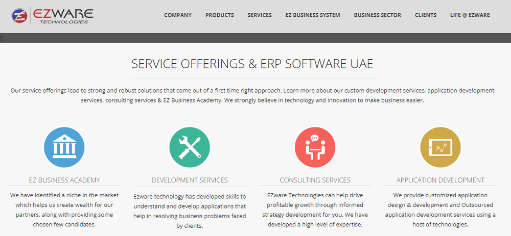 EZ Business System Screenshot 1