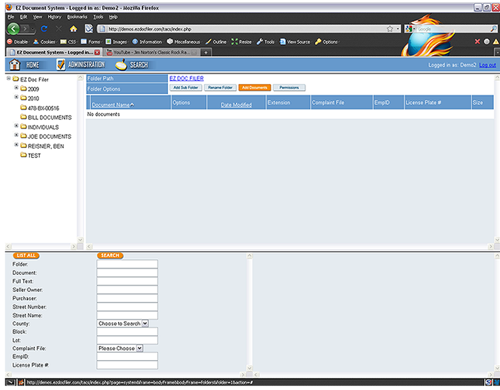 EZ Doc Filer Screenshot 1