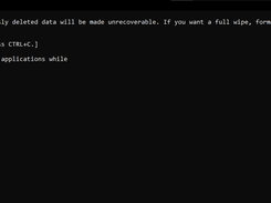 EZ Format - Low Level Format Tool Screenshot 1