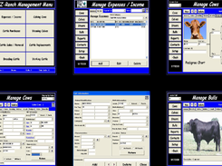 EZ-Ranch Cattle Software Screenshot 1