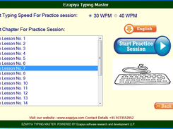 EZAPIYA TYPING MASTER Screenshot 3
