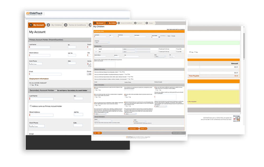 EZChildTrack-MyAccount