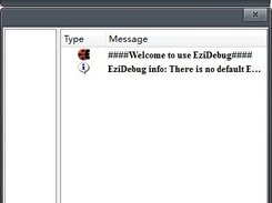 main dialog of Ezidebug normal mode