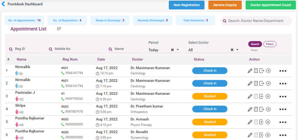 Appointment Management