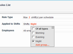 EZShift Scheduling Software Screenshot 1