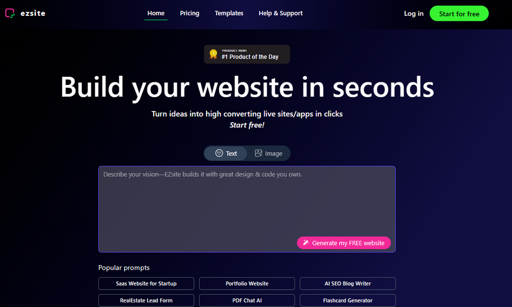 EZsite Screenshot 1