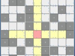 Selection with row/line/cell highlighting