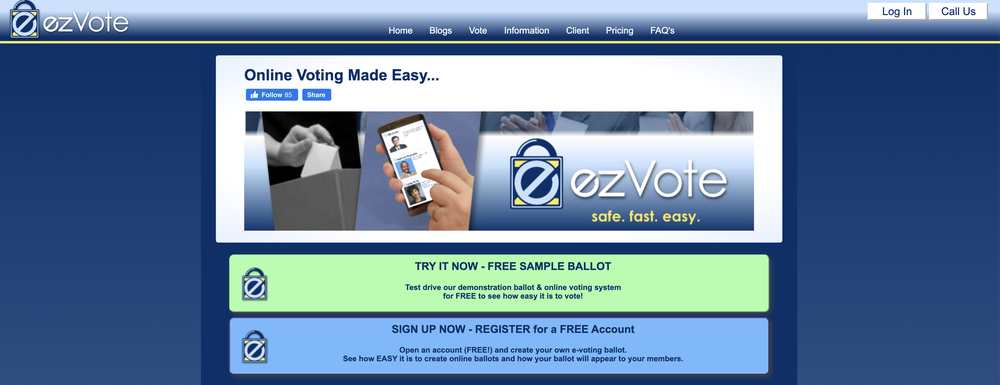 ezVote Screenshot 1