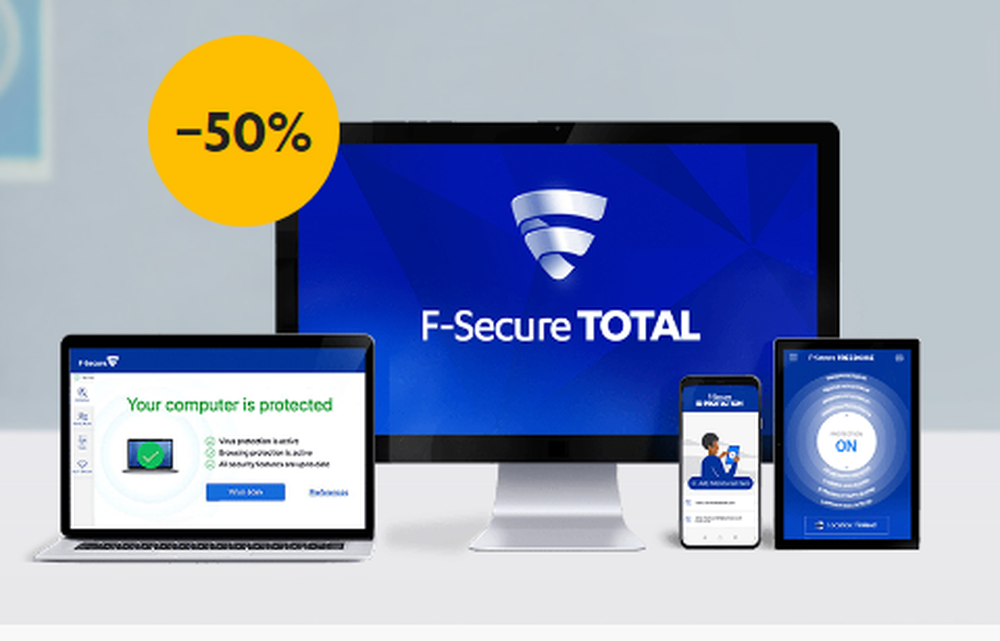 F-Secure TOTAL Screenshot 1