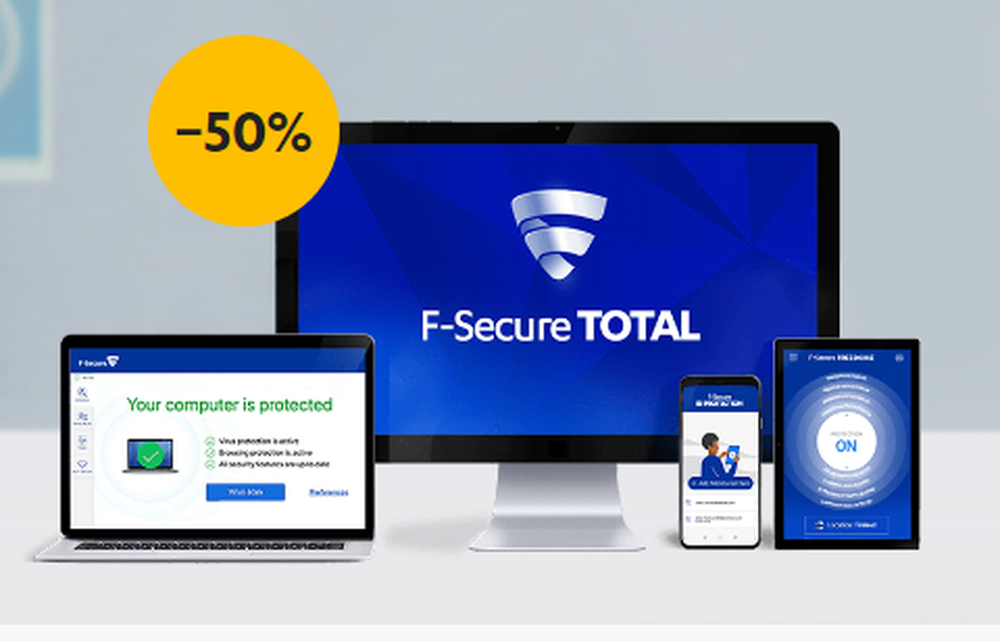 F‑Secure Total — Complete online protection