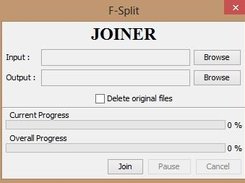 Joiner user interface