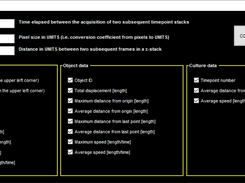 F-Tracker3D: statistics GUI