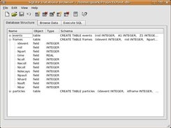 Database Structure - Frames (or time steps)