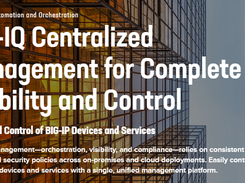 F5 BIG-IQ Centralized Management Screenshot 1