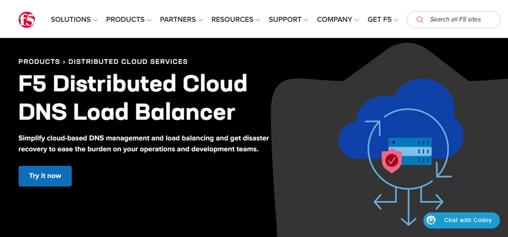 F5 Distributed Cloud DNS Load Balancer Screenshot 1