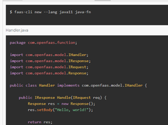 faas-netes Screenshot 1