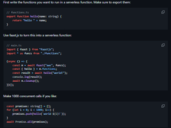Faast.js Screenshot 1