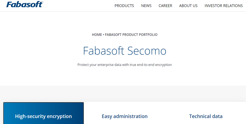 Fabasoft Secomo Screenshot 1
