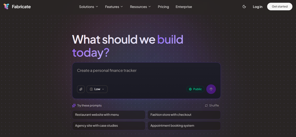 Fabricate Screenshot 1
