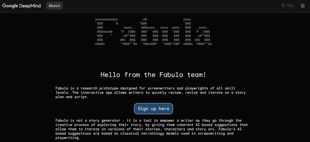 Fabula Screenshot 1