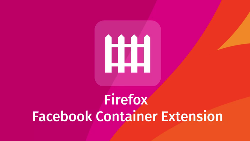 Facebook Container Screenshot 1