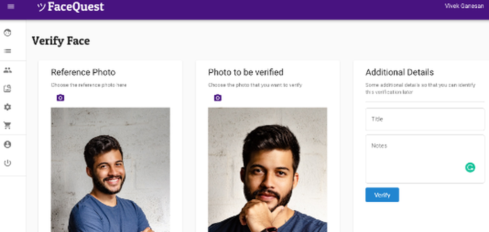 FaceQuest Screenshot 1