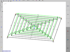 Slab with shear reinforcement along shear diaphragm (fachwerk3d 0.2.0)