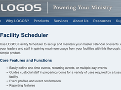 Facility Scheduler Screenshot 1